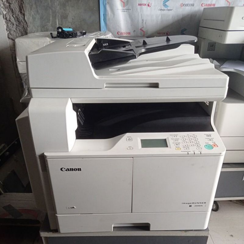 mesin fotocopy Canon Ir2002 print A3 free packing kayu 220v