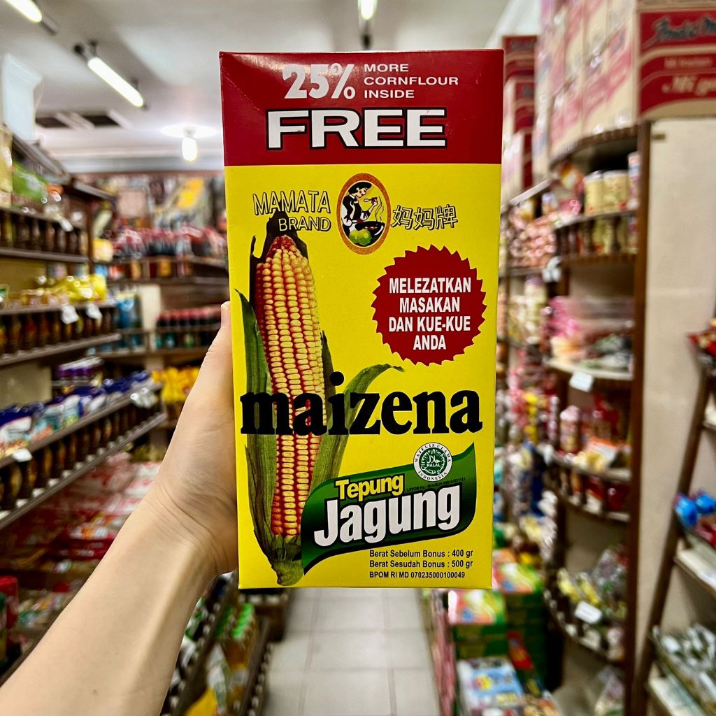 

MAMATA TEPUNG JAGUNG MAIZENA 400 + 100g 500g