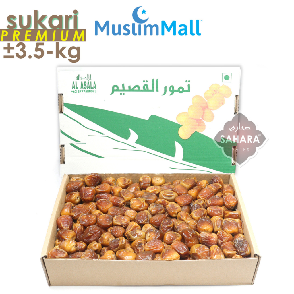 

Kurma Sukari Premium Al-Qaseem 3kg - Sahara Korma Raja