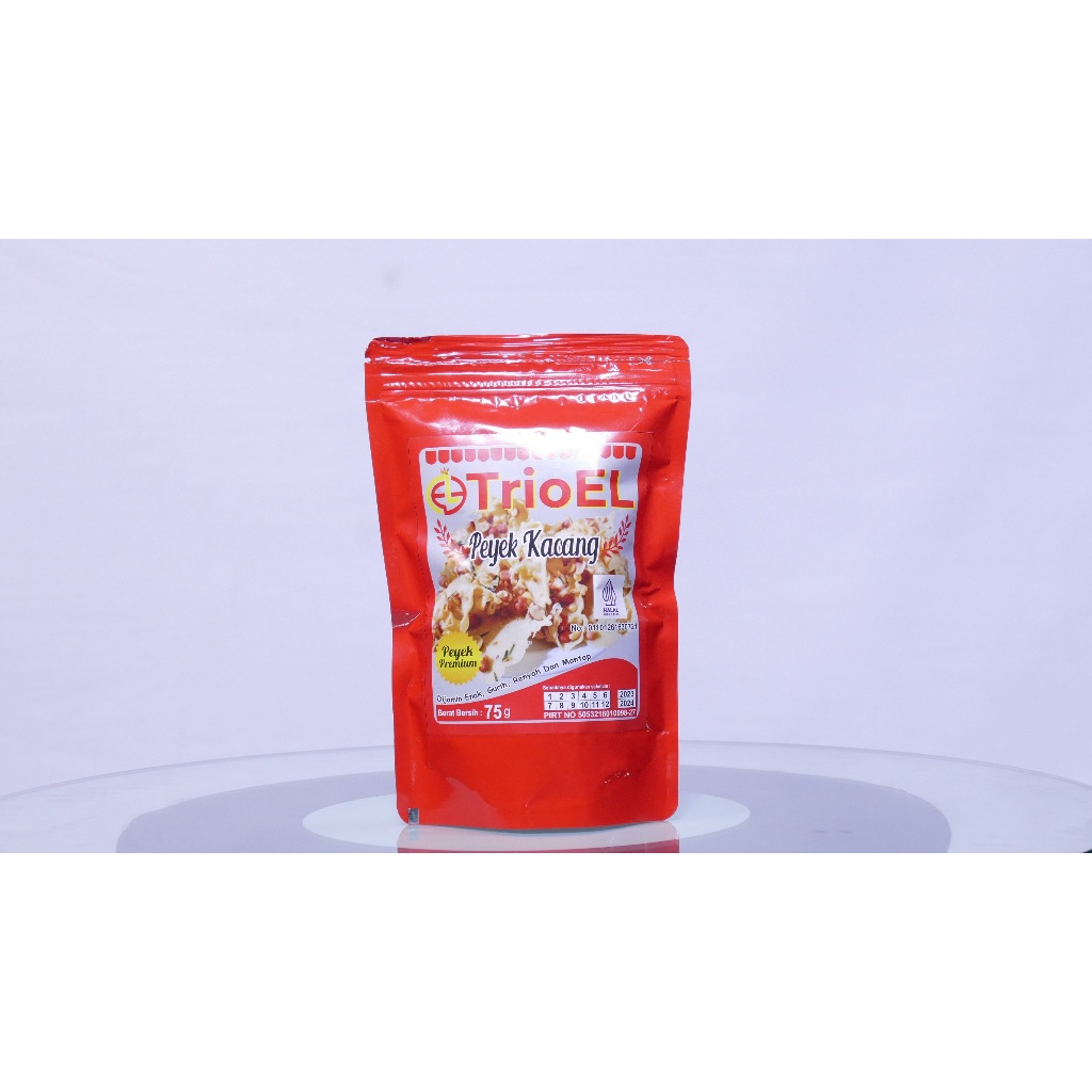 

Peyek Kacang Merek Trio EL 75gram