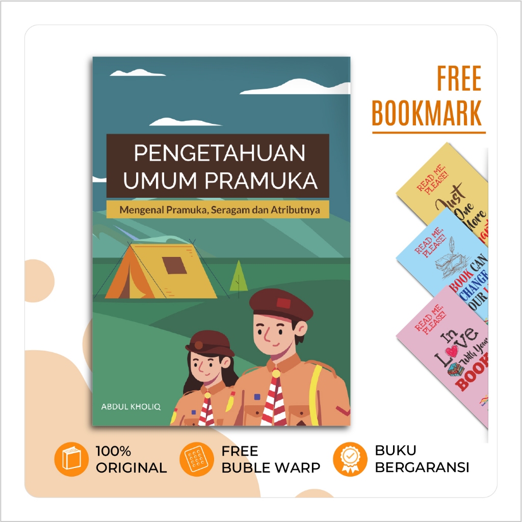 buku Pengetahuan umum pramuka : mengenal pramuka, seragam dan atributnya