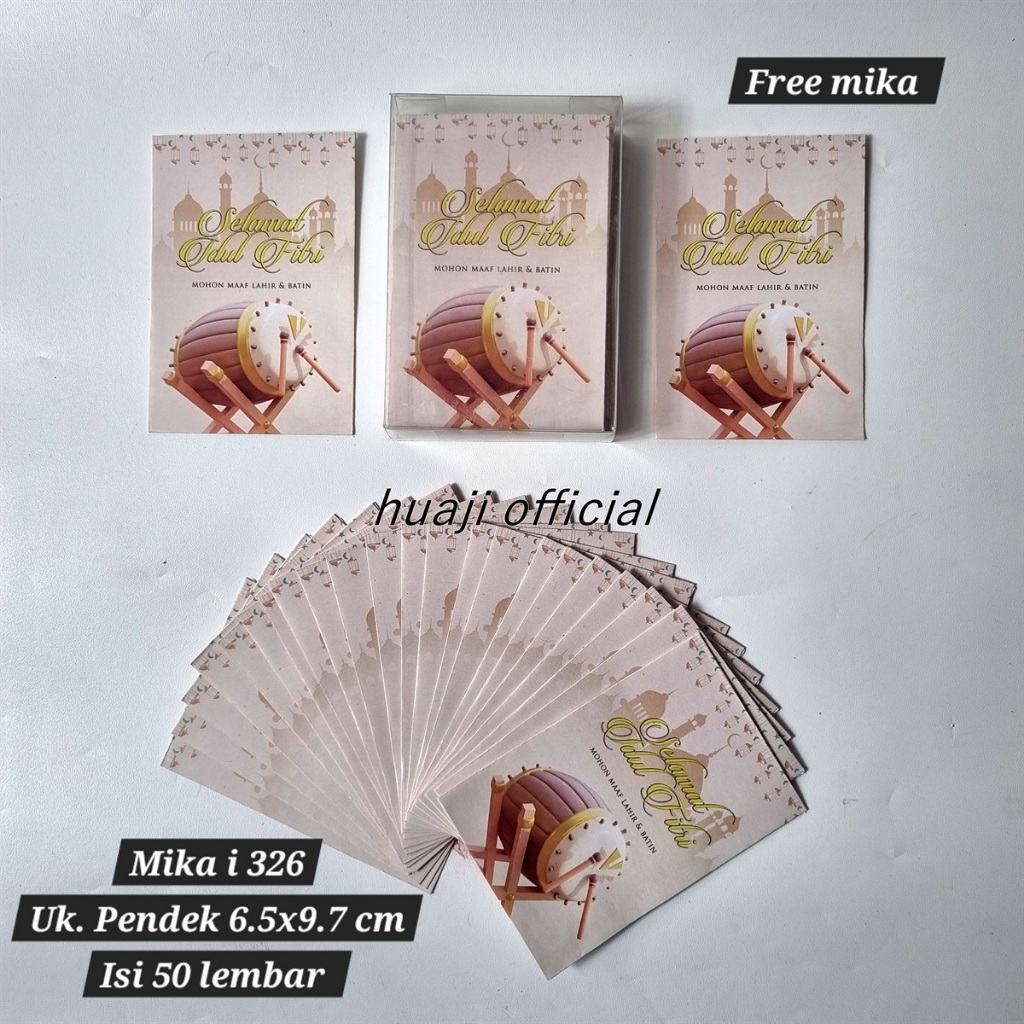 

AMPLOP LEBARAN HARI RAYA IDUL FITRI MURAH MERIAH READY STOCK KOTAK MIKA ISI 50 LEMBAR KARTUN LUCU