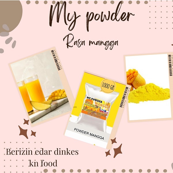 

Powder Rasa Mangga - Bubuk Minuman Rasa Mangga.