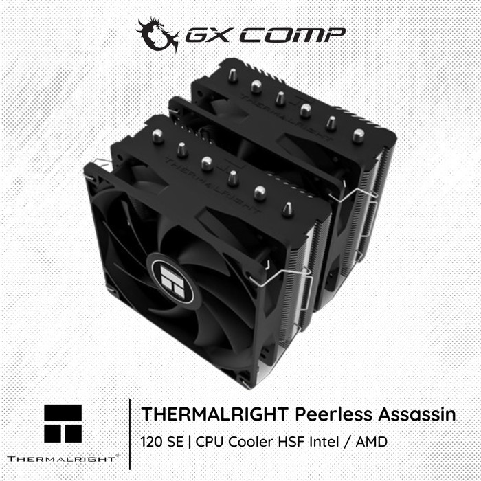 THERMALRIGHT Peerless Assassin 120 SE | CPU Cooler HSF Intel / AMD