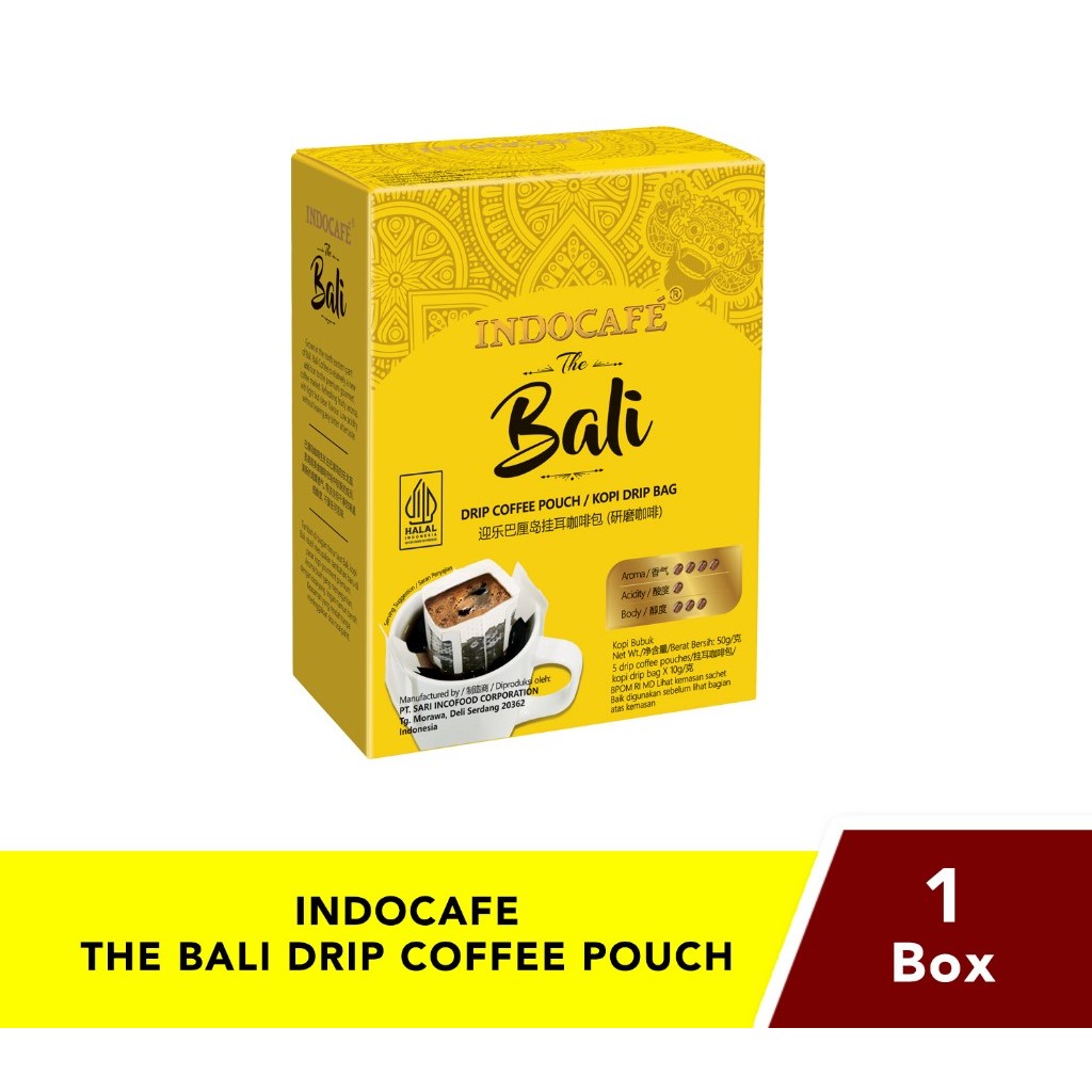 

Indocafe The Bali Drip Coffee Pouch