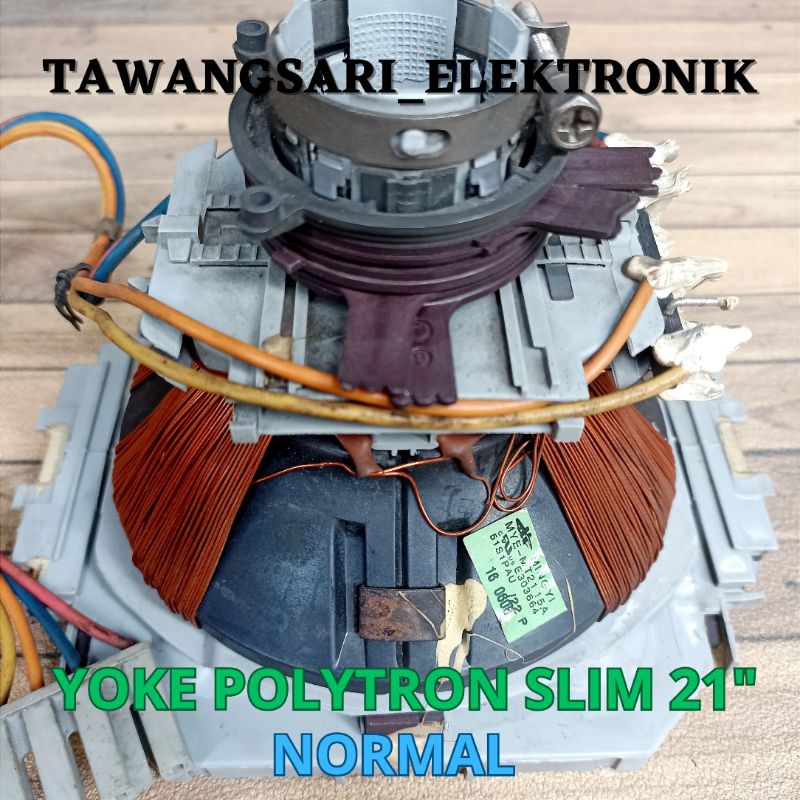 yoke polytron slim 21" defleksi polytron 21 inci slim normal