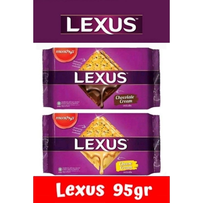 

Munchy's LEXUS Biscuit Coklat/Keju 95 gram