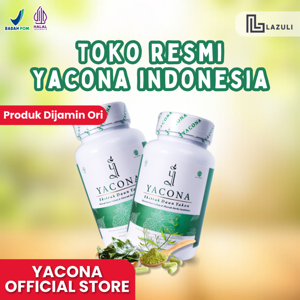 

Yacona Official Store 100% Original - Yacona Ekstrak Daun Yakon Turunkan Gula Darah Tinggi Secara Alami