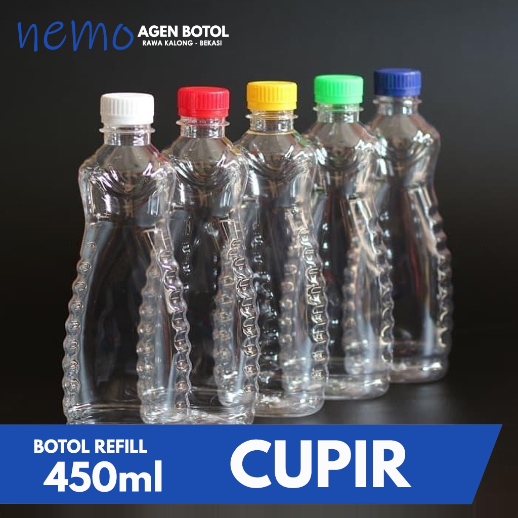 Botol Sabun Cuci Piring 450 ml Botol Cupir 450ml Botol Plastik Botol Sunlight Long Neck | nemoagenbo