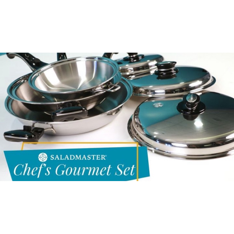 Set Panci Saladmaster Trio Gourmet + Mezzo 4 qt