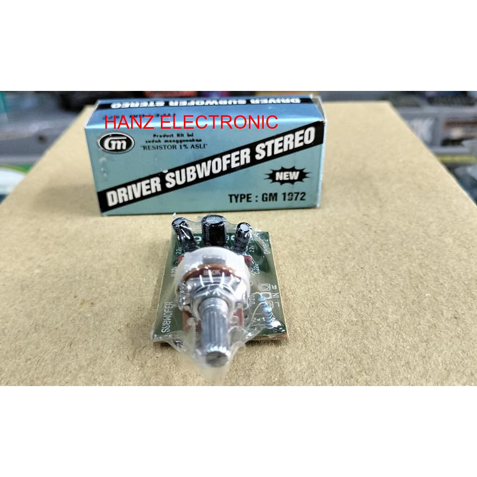 Kit GM 1972 Driver Subwoofer Stereo