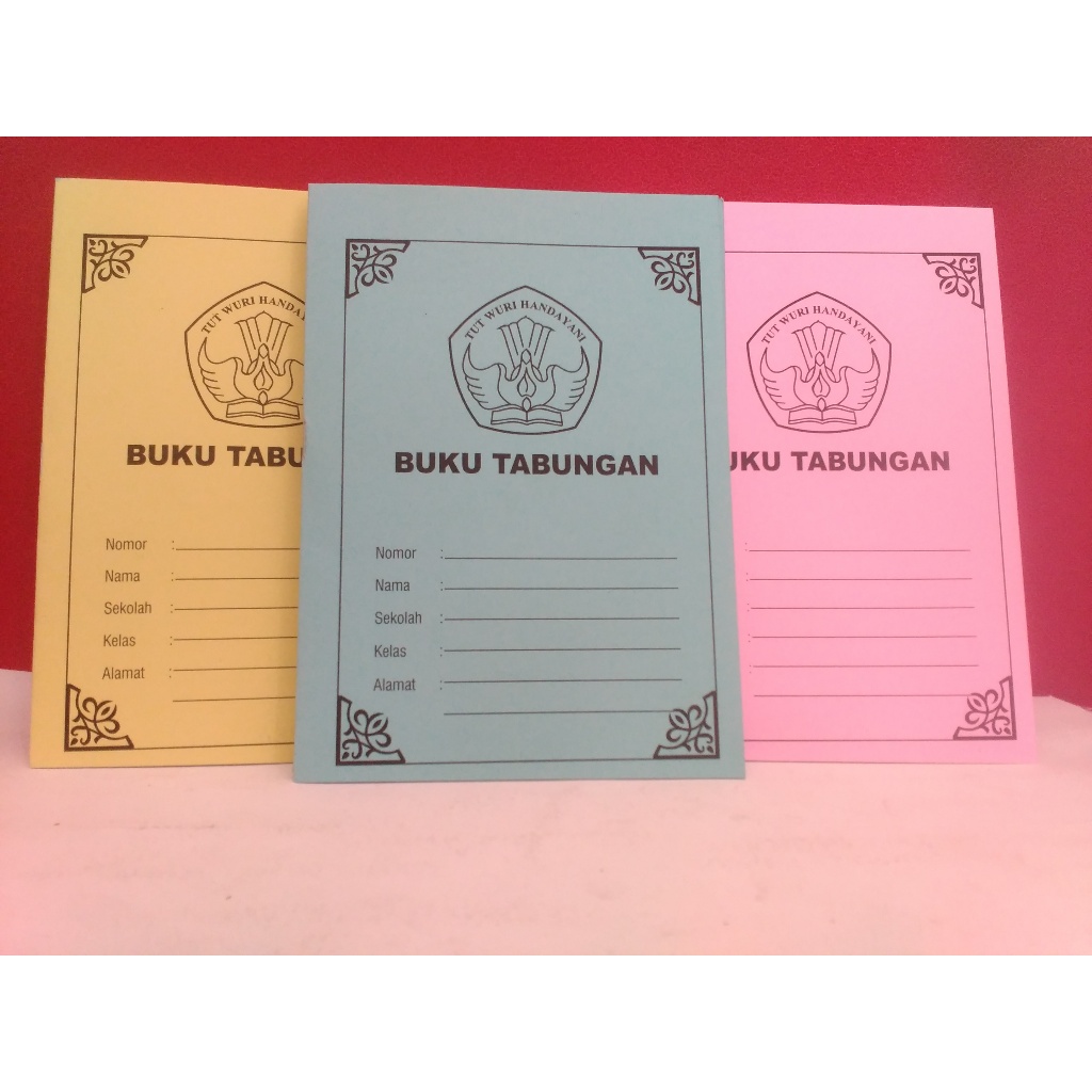 

BUKU TABUNGAN MURAH ISI 50 Pcs / BUKU TABUNGAN PER PAK