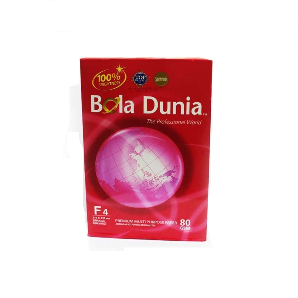 

Bola Dunia Kertas Print/Fotocopy F4 80GR