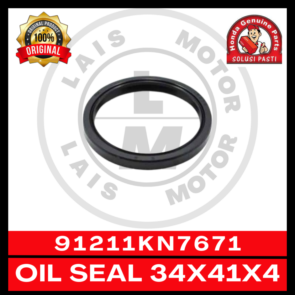 Seal Pulley Belakang KN7 Vario 125 150 160, PCX 150 160, ADV 150 160 91211KN7671 ORI AHM