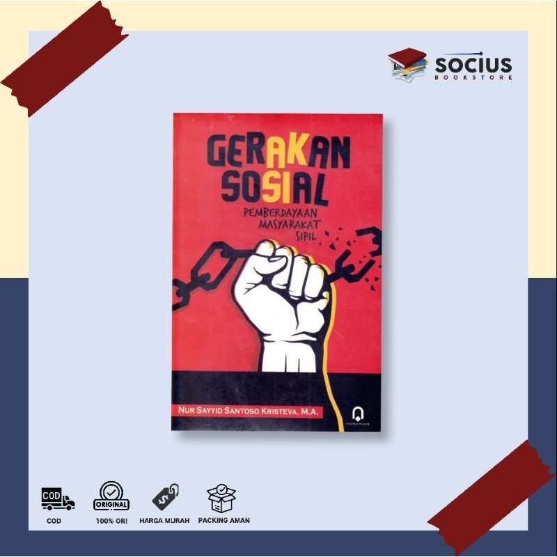 BUKU SOSIAL / POLITIK [ ORIGINAL ] GERAKAN SOSIAL (Pemberdayaan Masyarakat Sipil)