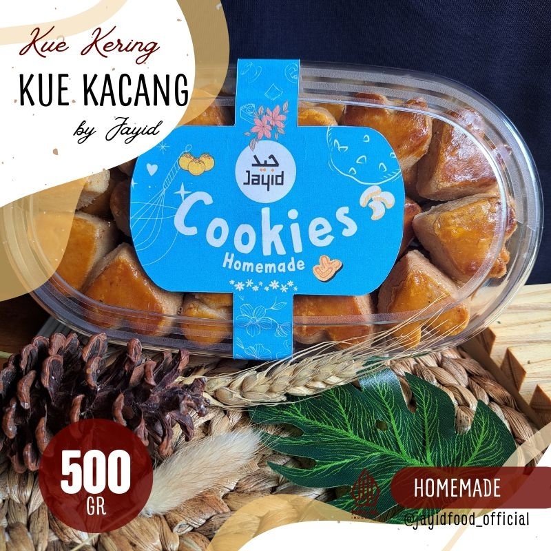 

Kue Kacang 500 gram / Kue Kering Homemade by Jayid / Kue Lebaran / Cookies Hemat