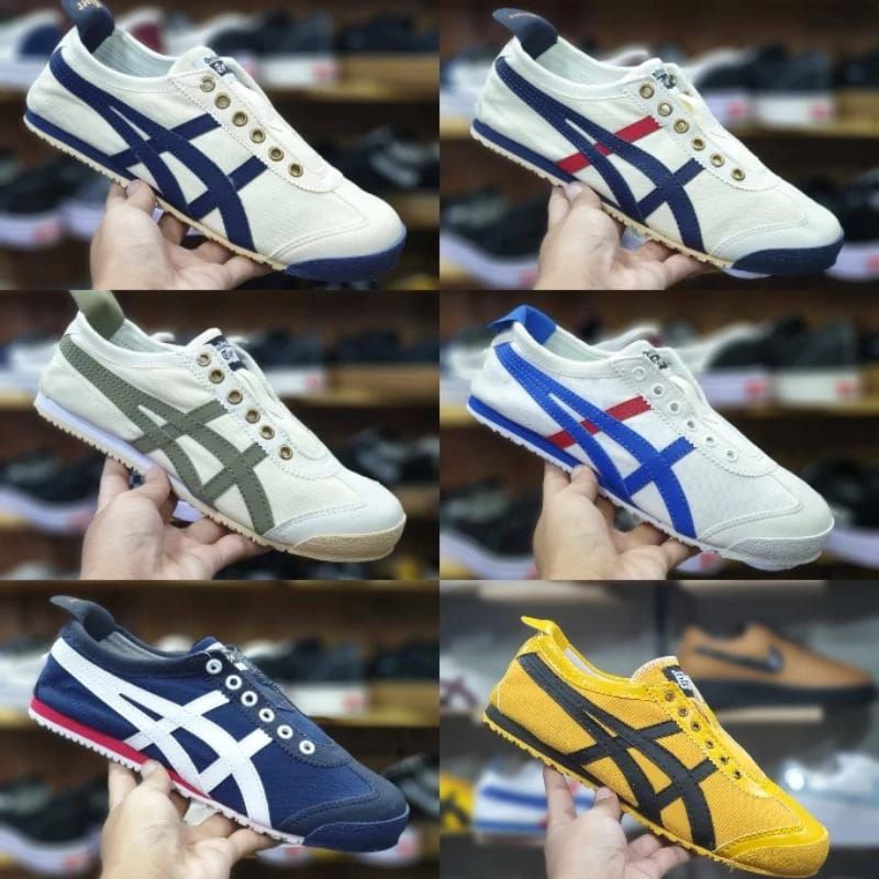 SEPATU ONITSUKA PRIA WANITA ORIGINAL SLIP ON