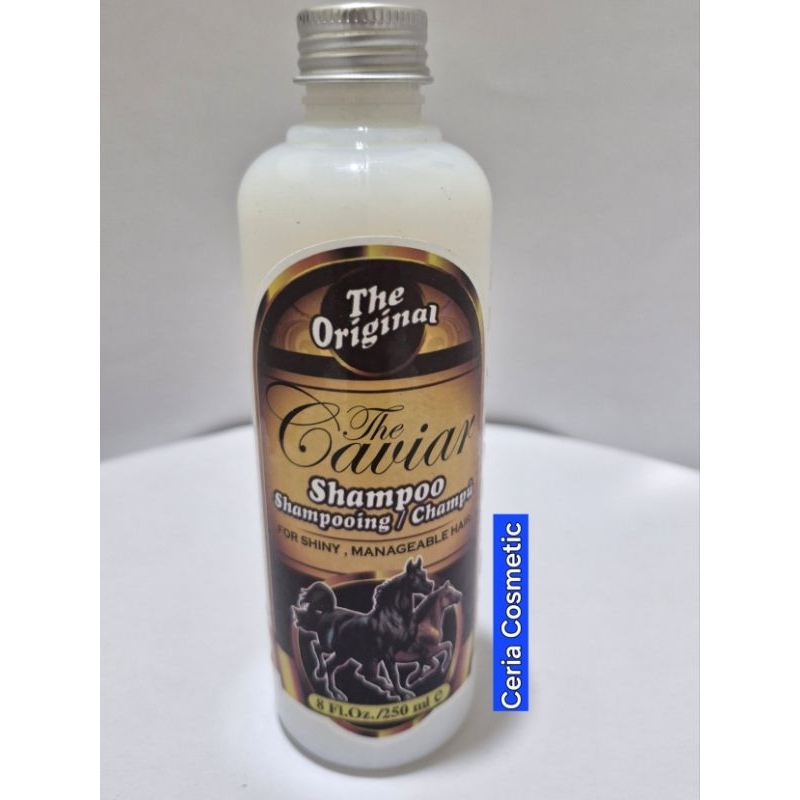 Cavier Shampoo Cavier ori BPOM Shampoo Kuda Penumbuh Rambut