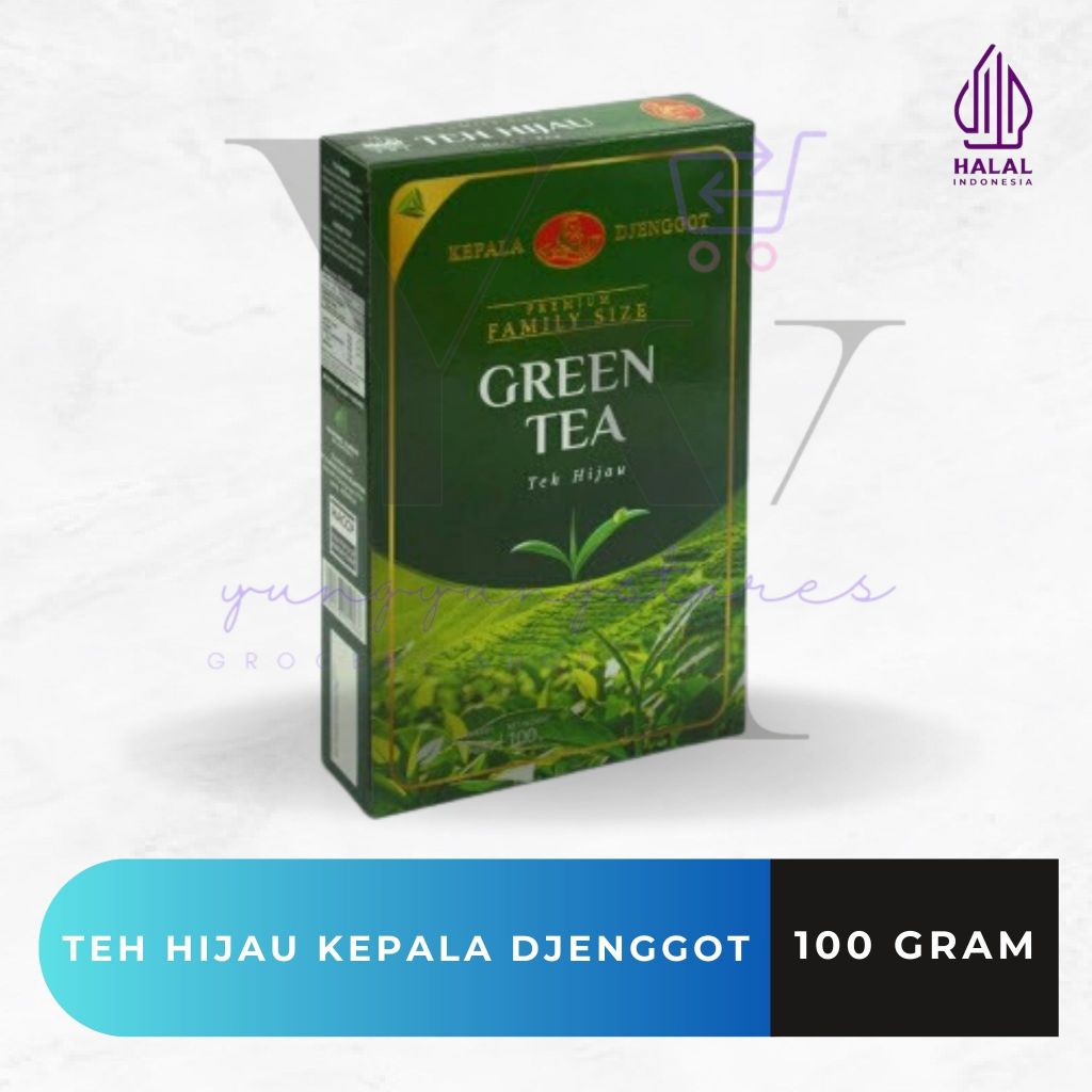 

Teh Hijau Cap Kepala Djenggot Seduh Serbuk 100 gram