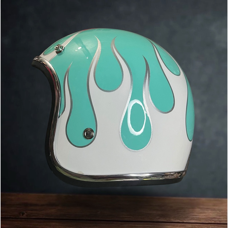 Slimhead 500TX Custom Vespa x Justin bieber Green