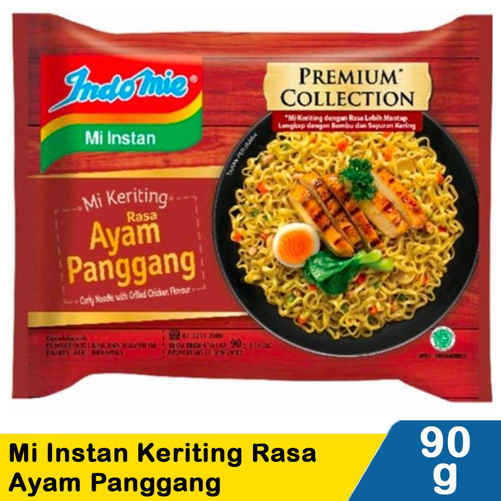 

Indomie premium collection ayam panggang 90 gram