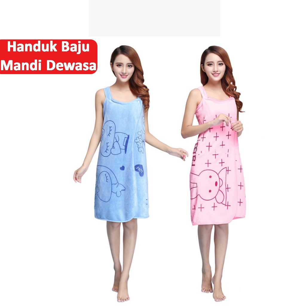 HANDUK BAJU MANDI DEWASA/BAJU HANDUK MANDI/HANDUK KIMONO DEWASA