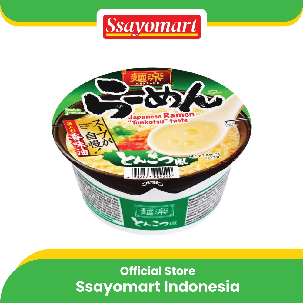 

Menraku Ramen Tonkatsu 83gr