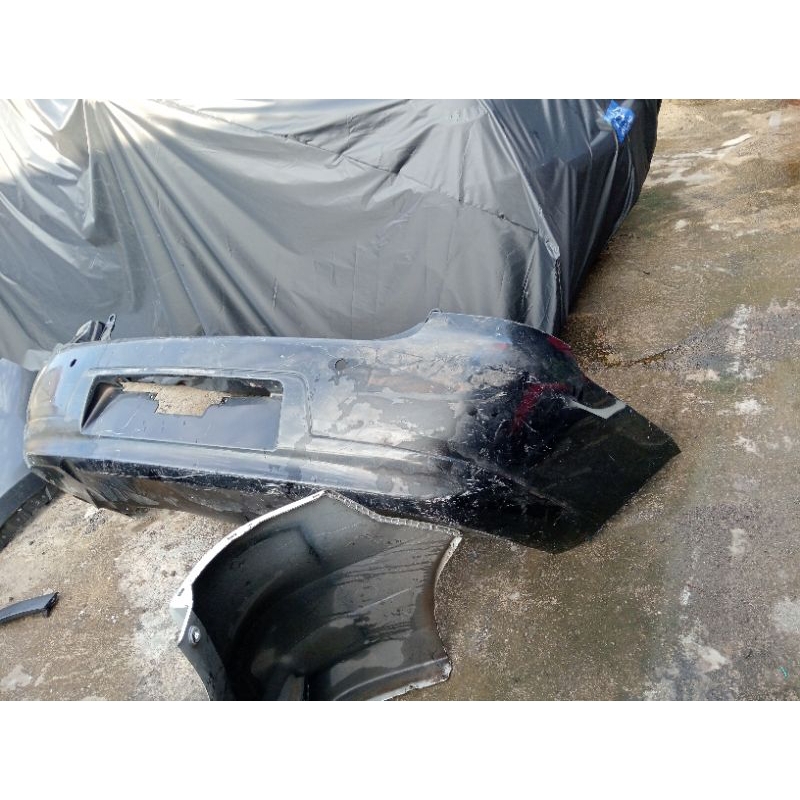 bemper  belakang Livina 2012