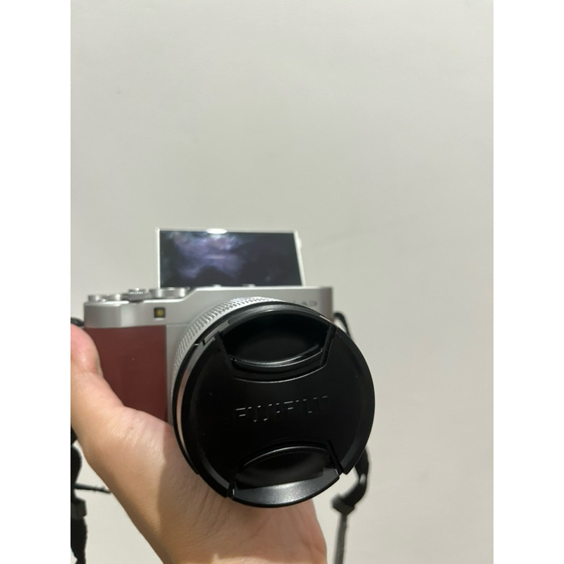 preloved camera mirrorless fujifilm X-A3 warna brown, kamera mirrorless murah