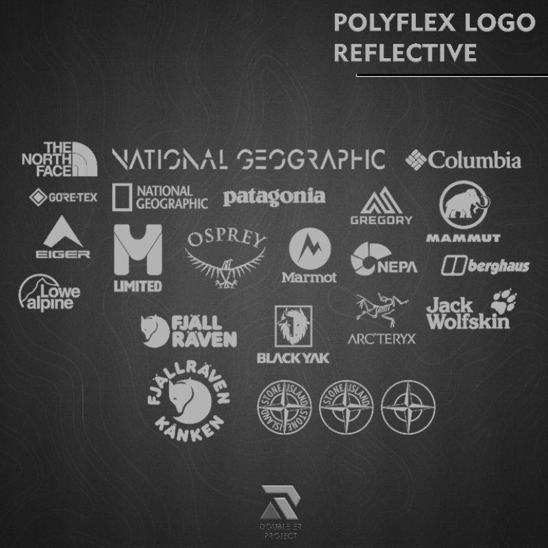 

Stiker Sablon Polyflex Reflective Silver Logo Outdoor