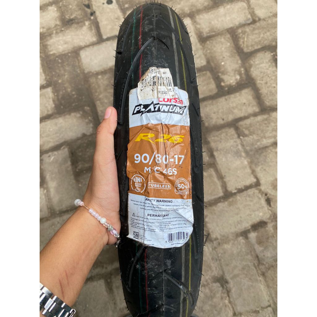 BAN LUAR CORSA 90/80-17 R26 TUBLESS || BAN LUAR MOTOR BEBEK CORSA R26 TUBELESS