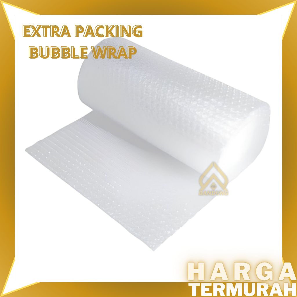 

BUBBLEWRAP PAKING TAMBAHAN | BUBBLE PENGAMAN BARANG PAKING | BUBBLE WRAP