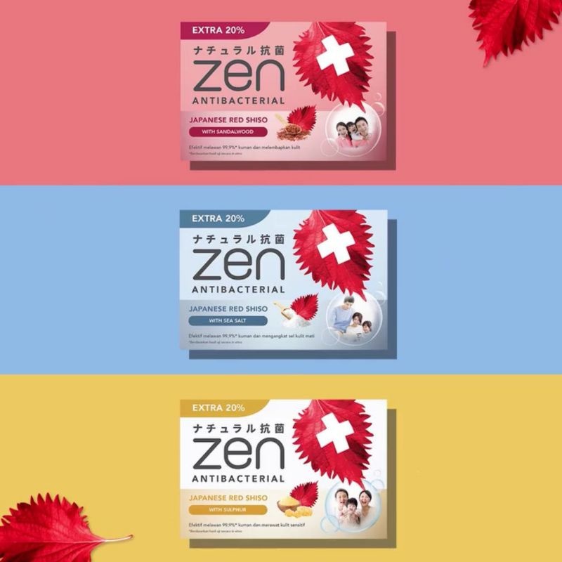 (1 KARTON) Sabun Zen Batang 60gr
