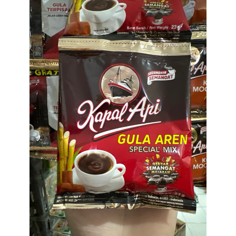 

Kapal api gula aren special mix 10 sachet