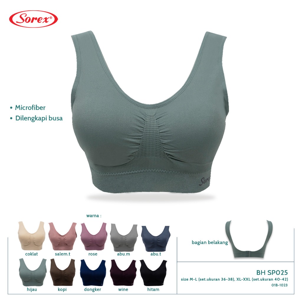 Bra Sorex Sport Art. SP025 / Bra Anti Nyeplak & Elastis / Kait 3