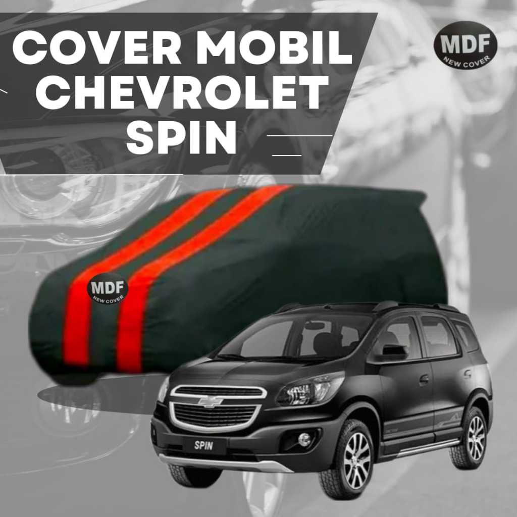 cover mobil chevrolet spin bahan taslan outdoor/indoor bahan taslan 2