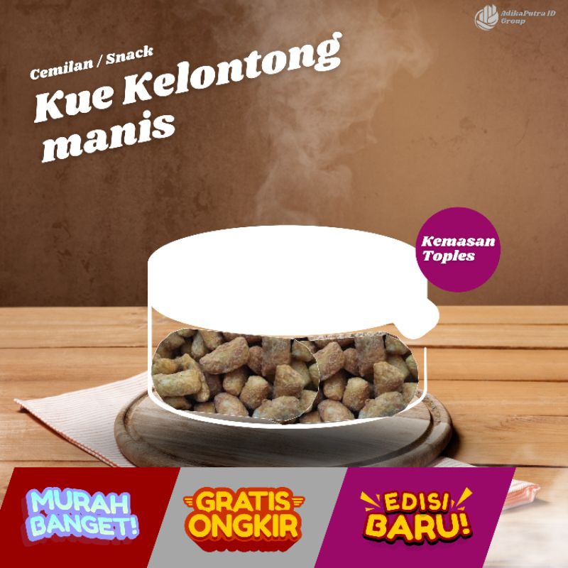 

cemilan / Snack kue kelontong manis (toples)