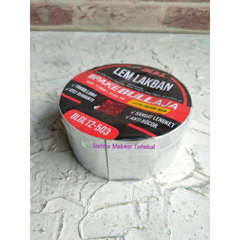 BULL 3M Lem Lakban Selotip Isolasi Tape Anti Bocor Serba Guna 3 Meter