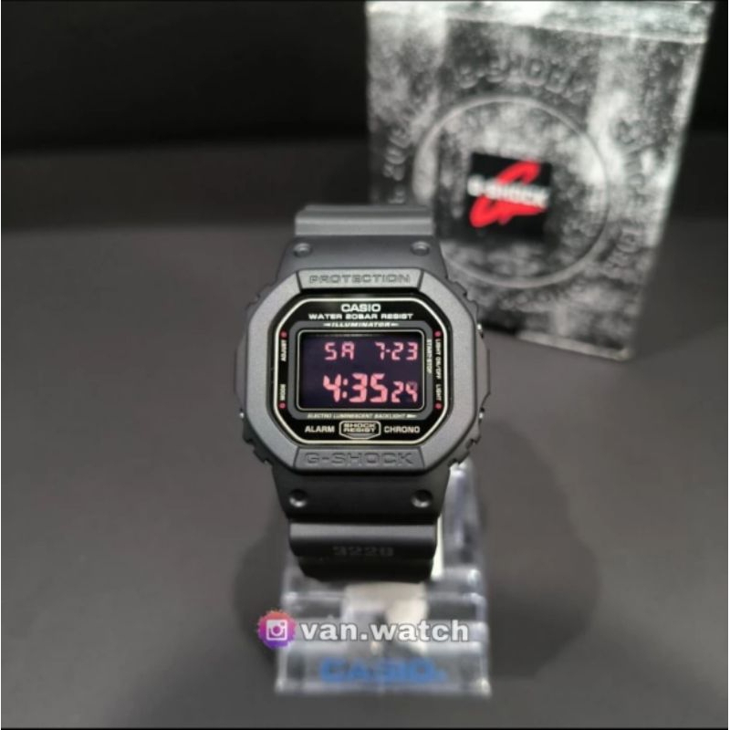 Casio Gshock DW 5600MS-1 / DW-5600MS-1 / DW5600MS Military Series