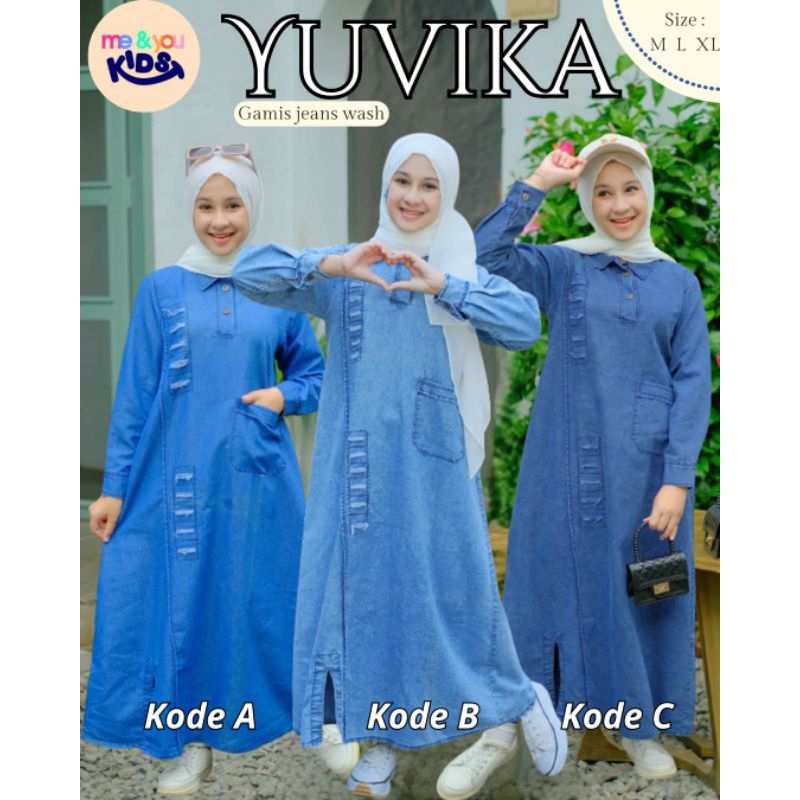 GAMIS ANAK / GAMIS JEANS ANAK / GAMIS ANAK TANGGUNG