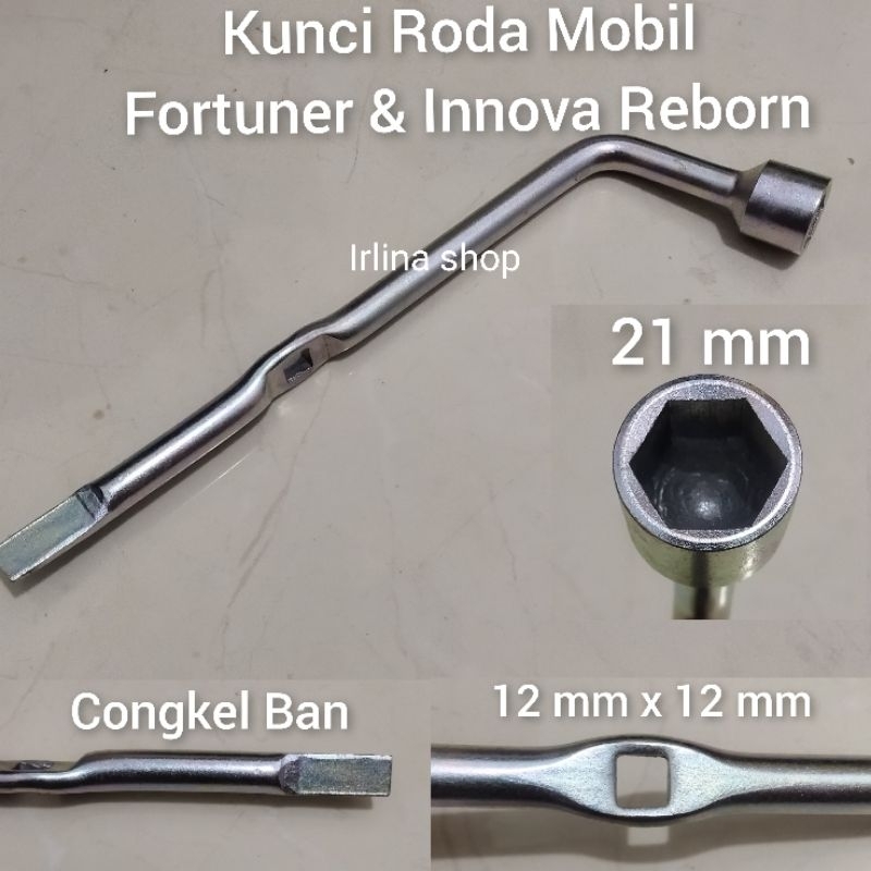 Kunci Roda Mobil Toyota Fortuner & Kijang Innova Reborn