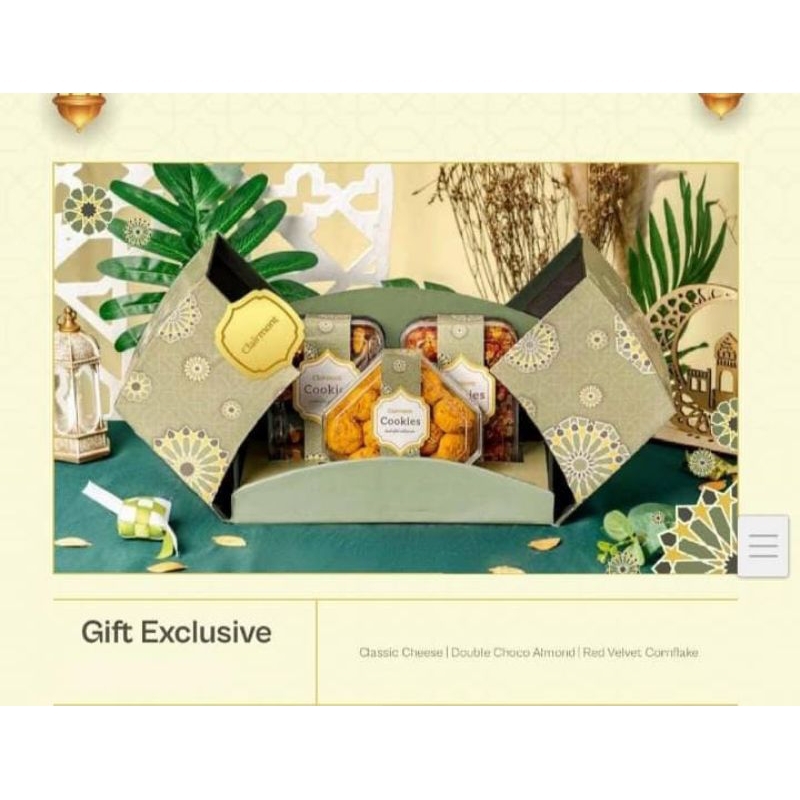 

Clairmont Hampers Exclusive Gift Hadiah Idul Fitri / Lebaran 2024