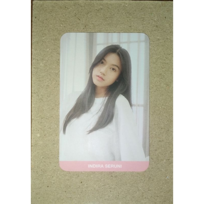 Photocard Morning Call Indira. [official]