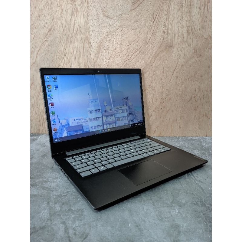 Laptop second murah 2 jutaan cocok untuk penggunaan kuliah standar Lenovo Ideapad S145