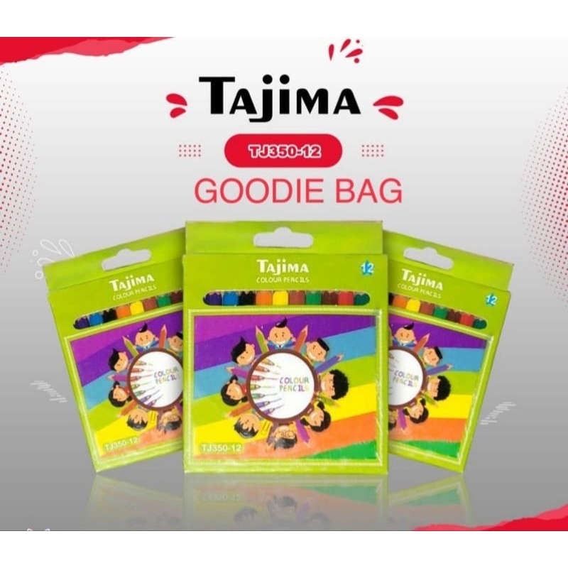 

pensil Tajima pendek 12 warna pensil warna tajima