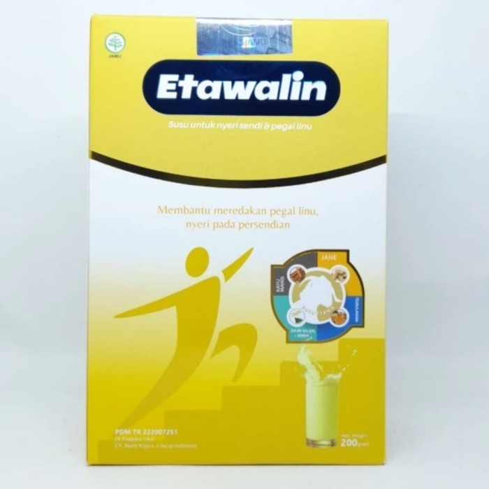 

Etawalin – Susu Kambing Etawa Tingkatkan Kepadatan & Kesehatan Tulang Sendi Susu Anti Asam Urat Rematik Reumatik Nyeri Sendi. 200ml