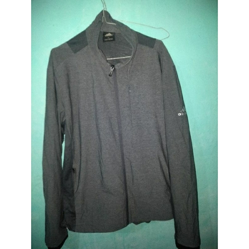 Jaket adidas ori tanpa hoodie mantan.