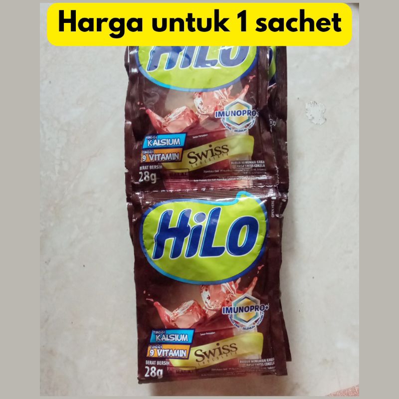 

hilo chocolate swiss 1 sachet minuman coklat