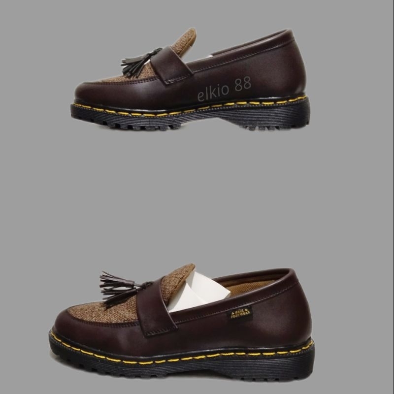 sepatu formal Slip-on kantoran vanny loafers & kondangan Sepatu Modis Hade footwear