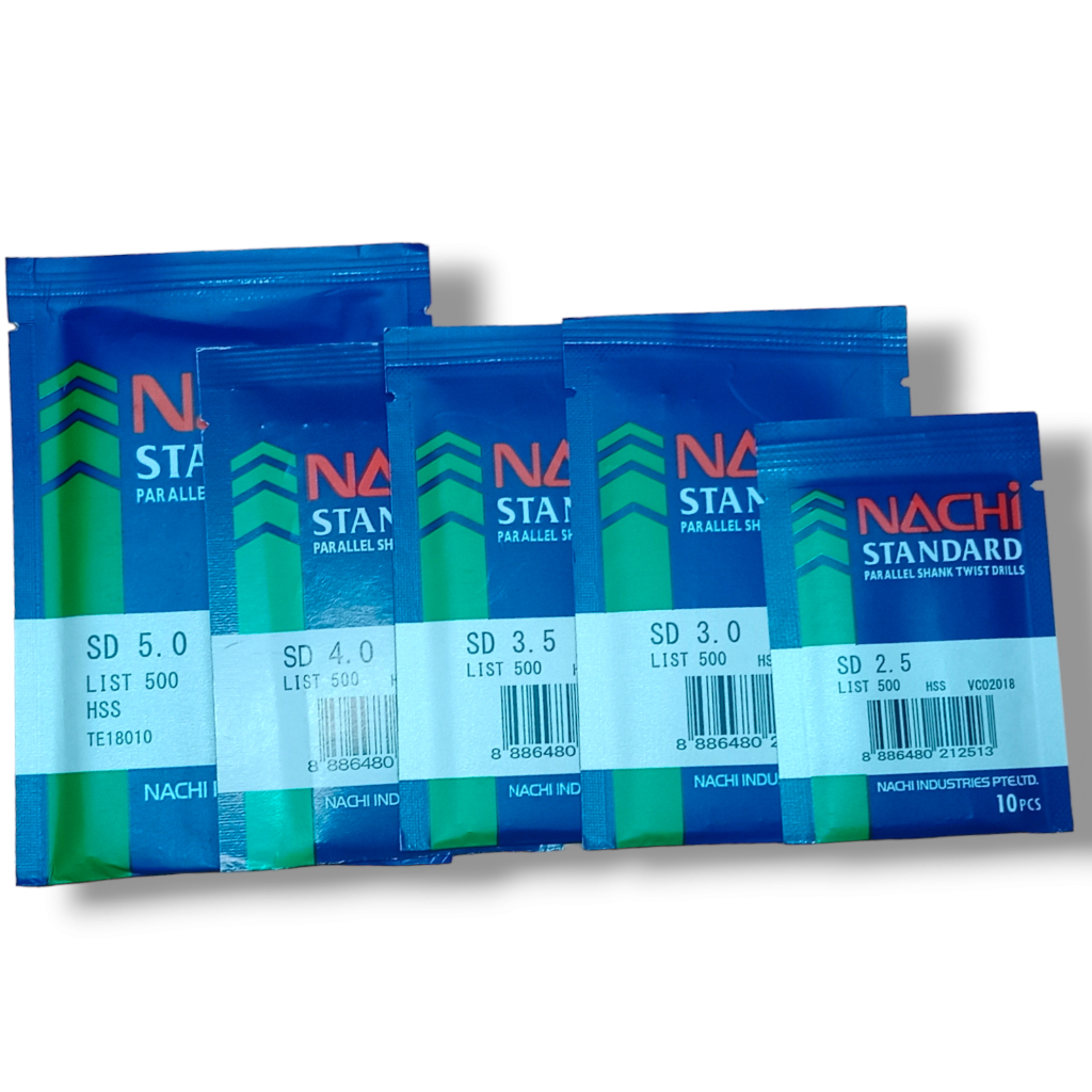 NACHI 2.5 - 3 - 3.5 - 4 - 5 MM MATA BOR MATABOR BESI HSS